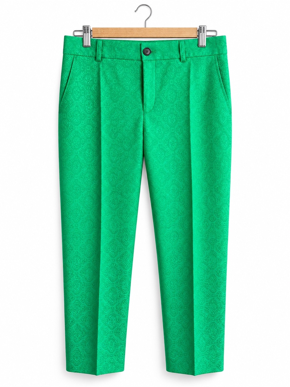 Banana Republic Slim Tailored Trousers in Green